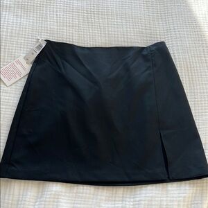 Aritzia black mini skirt